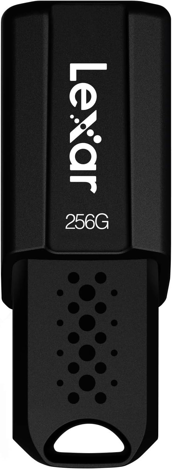 Lexar JumpDrive S80 256GB USB 3.1 Flash Drive, Up to 150MB/s Read (LJDS080256G-BNBNU), Black - alternate view