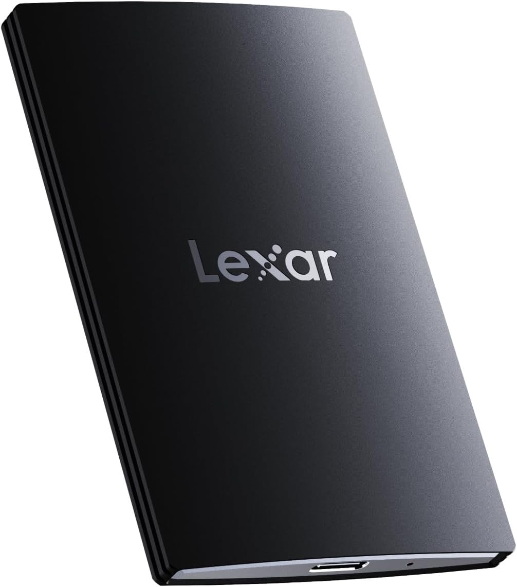 Lexar SL500 External SSD 2TB, USB3.2 Gen2x2 Portable SSD, PSSD up to 2000MB/s Read, 1800MB/s Write, External Solid State Drive Compatible with iPhone15 Series/Mac/PS5/XBOX/Laptop/PC(LSL500X002T-RNBNG) - alternate view